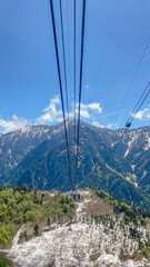car in the mountains