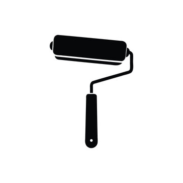 recommend clip art: Illustration of a paint roller isolated on white background