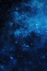 Obraz premium Blurry image of a dark blue background with unclear details