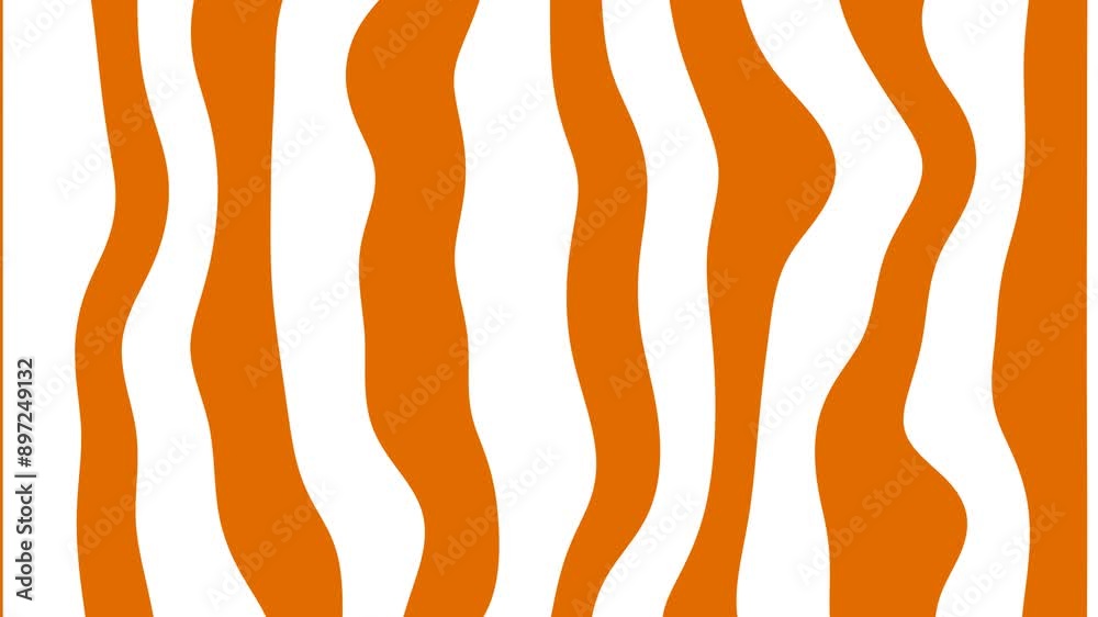 Wall mural orange noise background animated footage abstract element for motion graphic, on background seamless