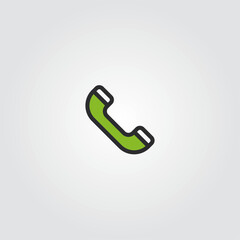 Phone icon flat vector design