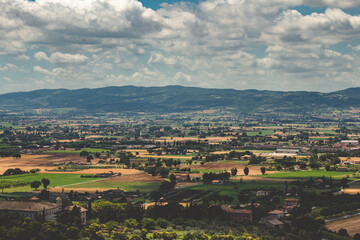 view of Umbria, Italy