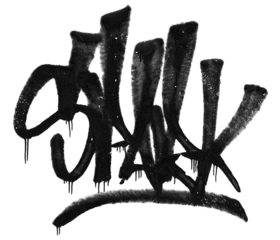 Fototapeten Graffiti Spray Painted Graffiti icon Sprayed isolated with a white background, graffiti symbol Vector illustration.   © chrmoverlay