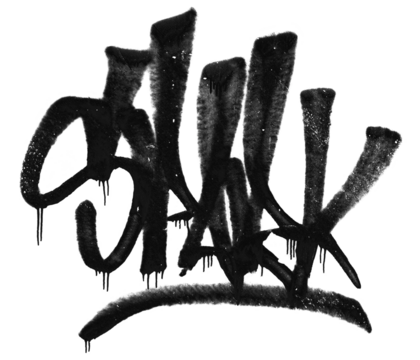 Spray Painted Graffiti icon Sprayed isolated with a white background, graffiti symbol Vector illustration.
