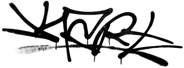 Spray Painted Graffiti icon Sprayed isolated with a white background, graffiti symbol Vector illustration.
