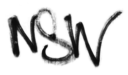 Spray Painted Graffiti icon Sprayed isolated with a white background, graffiti symbol Vector...