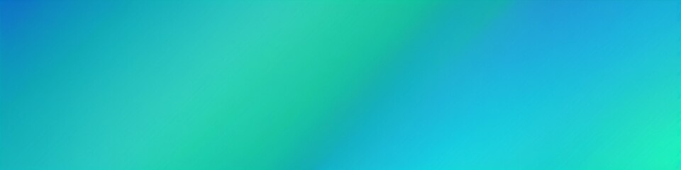 Naklejka premium Blue, turquoise, green blurred gradient background. Deep ocean calm water. Underwater marine colors. Sea diving. Abstract modern trendy conceptual design for flyer, poster, banner, card. Copy space.