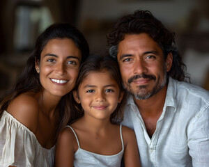 Fototapeta premium portrait of a family