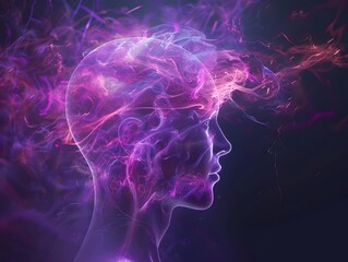 Visually Captivating Depiction of the Intricate Workings of the Consciousness