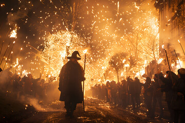 Guy Fawkes Night, also known as bonfire night, is an annual celebration held on November 5 in the United Kingdom to commemorate Guy Fawkes' attempt to destroy the British Parliament.