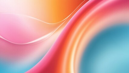 Smooth Gradient Harmony: Abstract Color Wave