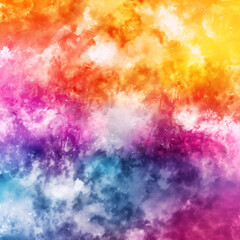 Naklejka premium bold energetic colorful background; abstract colorful backgrounds; watercolor texture perfect for party invitations