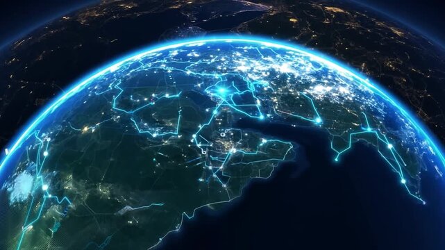 A growing global network of networks