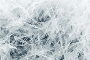 Obraz premium Abstract white noise background with intertwined wavy lines creating a sense of movement and energy