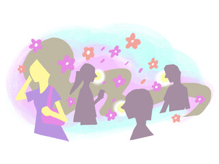 香りの強い女性