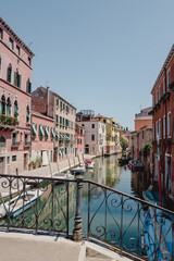  canal à Venise en italie 