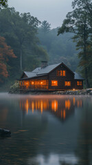 house on the river
