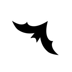 Halloween scary bat. Seamless vector background.