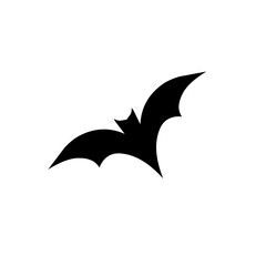 Halloween scary bat. Seamless vector background.