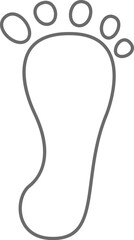 Human Footprint Doodle