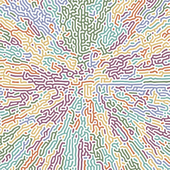 Fototapeta premium ABSTRACT PASTEL COLORFUL TURING PATTERN ROUGH DESIGN REACTION DIFFUSION BACKGROUND VECTOR GOOD FOR WALLPAPER, COVER,POSTER 