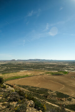 Bardenas Reales desert in northern Spain