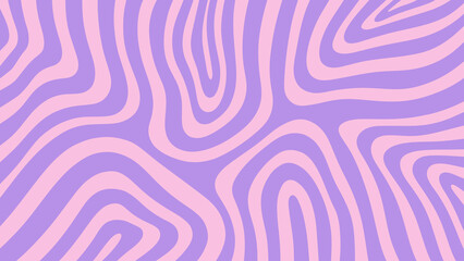 Purple color abstract background with waves seamless pattern