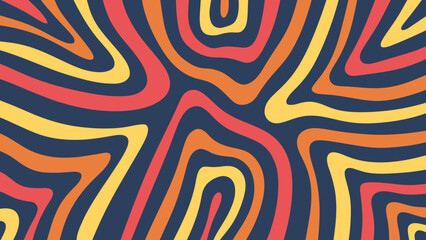 abstract pattern with colorful stripes