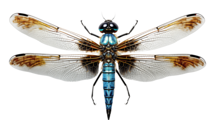 An Insect Dragonfly transparent background.