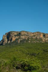 Cliff Mallos de Riglos in Espagna 