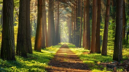 Obraz premium Forest Path