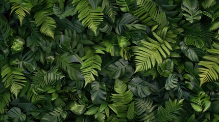 Green Leaf Wall