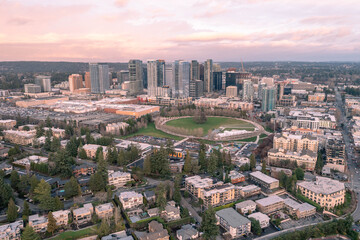 Bellevue Washington from Above