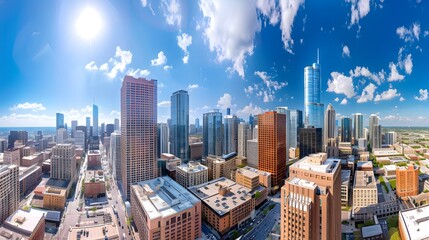 Fototapeta premium Chicago Skyline Panorama