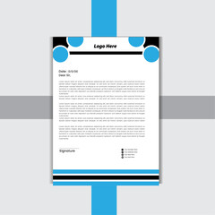 Abstract Letterhead Design Modern Business Letterhead Design Template,Minimal Business Letterhead

