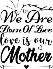 Mom SVG Design , Mother's Day T-shirt design