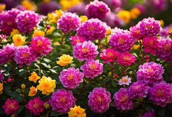 vibrant colorful blooms showcasing beauty seasonal changes nature rich palette floral arrangements, flowers, petals, colors, garden, blossoms, spring