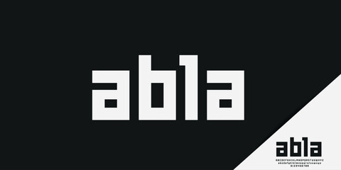 Elegant Modern Serif Alphabet Font Set – Minimalist and Classic Lettering
