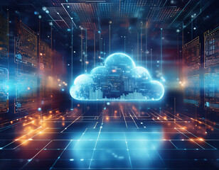 Cloud Computing with Secure Data Transfer, Cybersecurity, and Advanced Network Technology