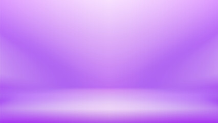 Purple gradient background, Abstract studio presentation product. Vector illustration