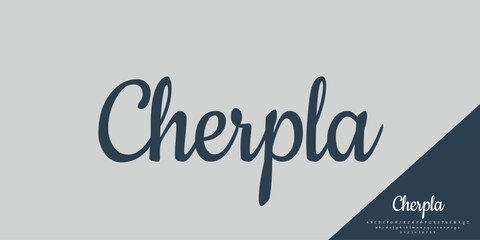 Elegant Modern Serif Alphabet Font Set – Minimalist and Classic Lettering
