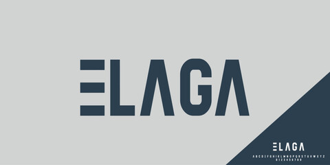 Elegant Modern Serif Alphabet Font Set – Minimalist and Classic Lettering
