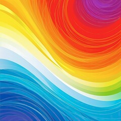 Fototapeta premium Color brush paint ribbon stroke swirl abstract splash background wave. Brush brushstroke color ribbon paint stroke flow shape wavy design paintbrush pen fluid rainbow element texture acrylic 3D
