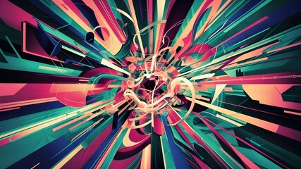 Abstract background, Generative Ai.