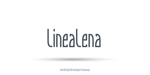 Elegant Minimalist Serif Alphabet Font Set – Modern and Classic Lettering
