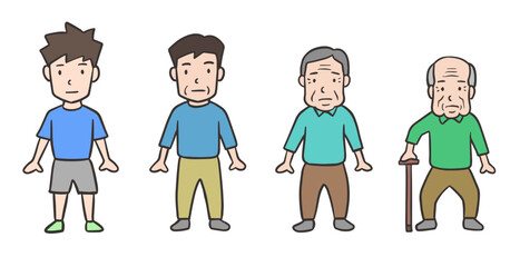年代別の目標歩数の目安