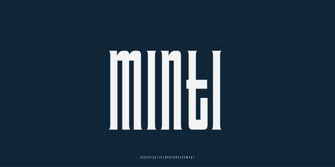 Elegant Minimalist Serif Alphabet Font Set – Modern and Classic Lettering
