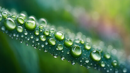 Closeup plants with blurred background