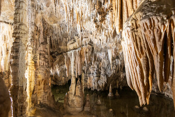 Villefranche. France. 05-24-2024. Great Canalettes Cave near the city of Villefranche de Conflent...