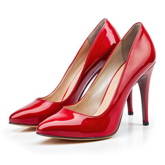 Red shoes, a symbol of femininity and elegance